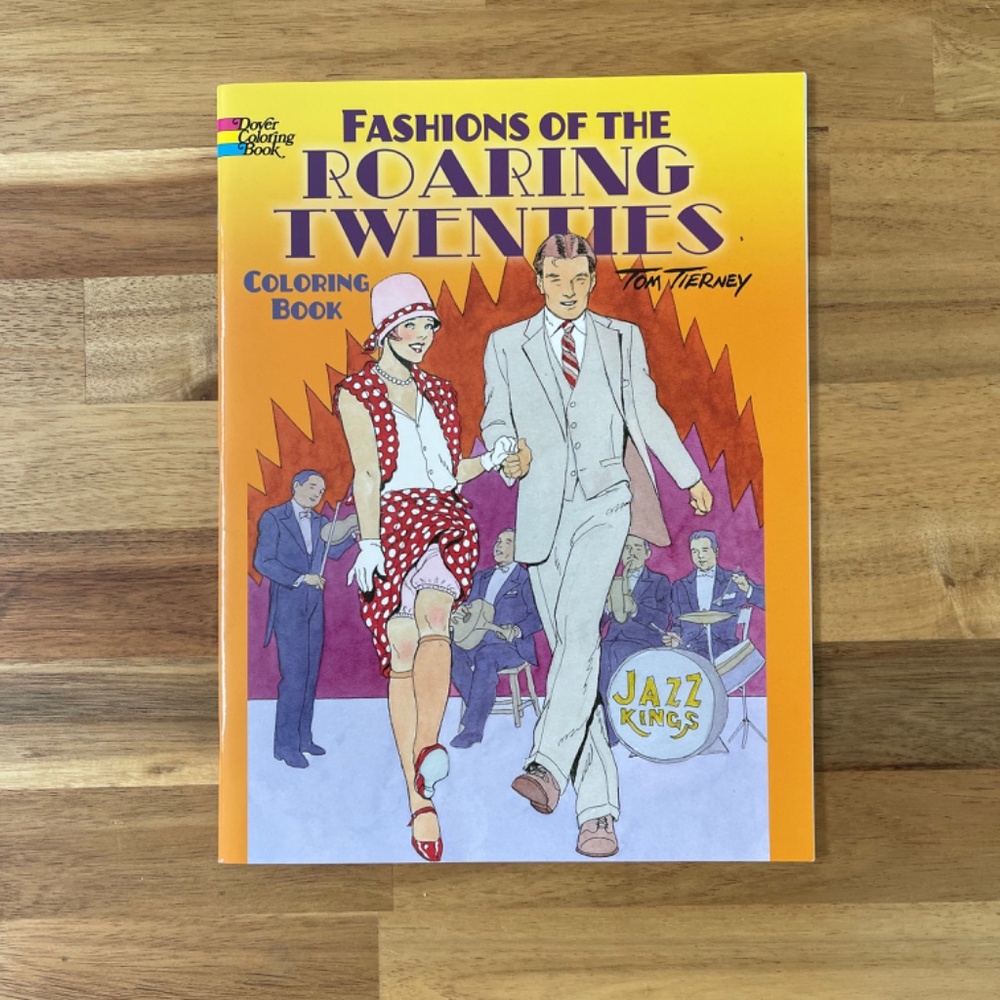 NEW - Fashions of the Roaring Twenties Coloring Book - Dover Fashion